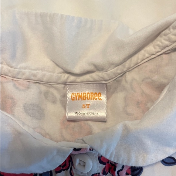Gymboree White and Pink Floral set - Picture 2 of 5